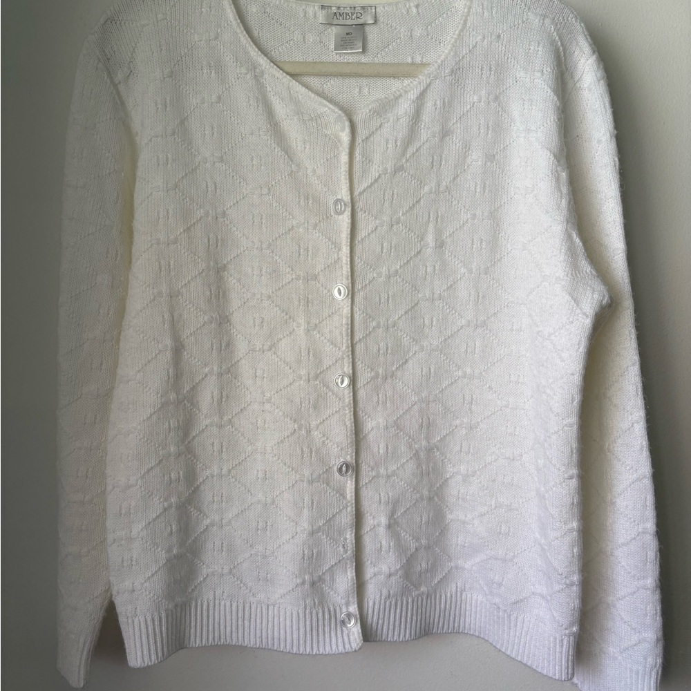 White Women's Cardigan